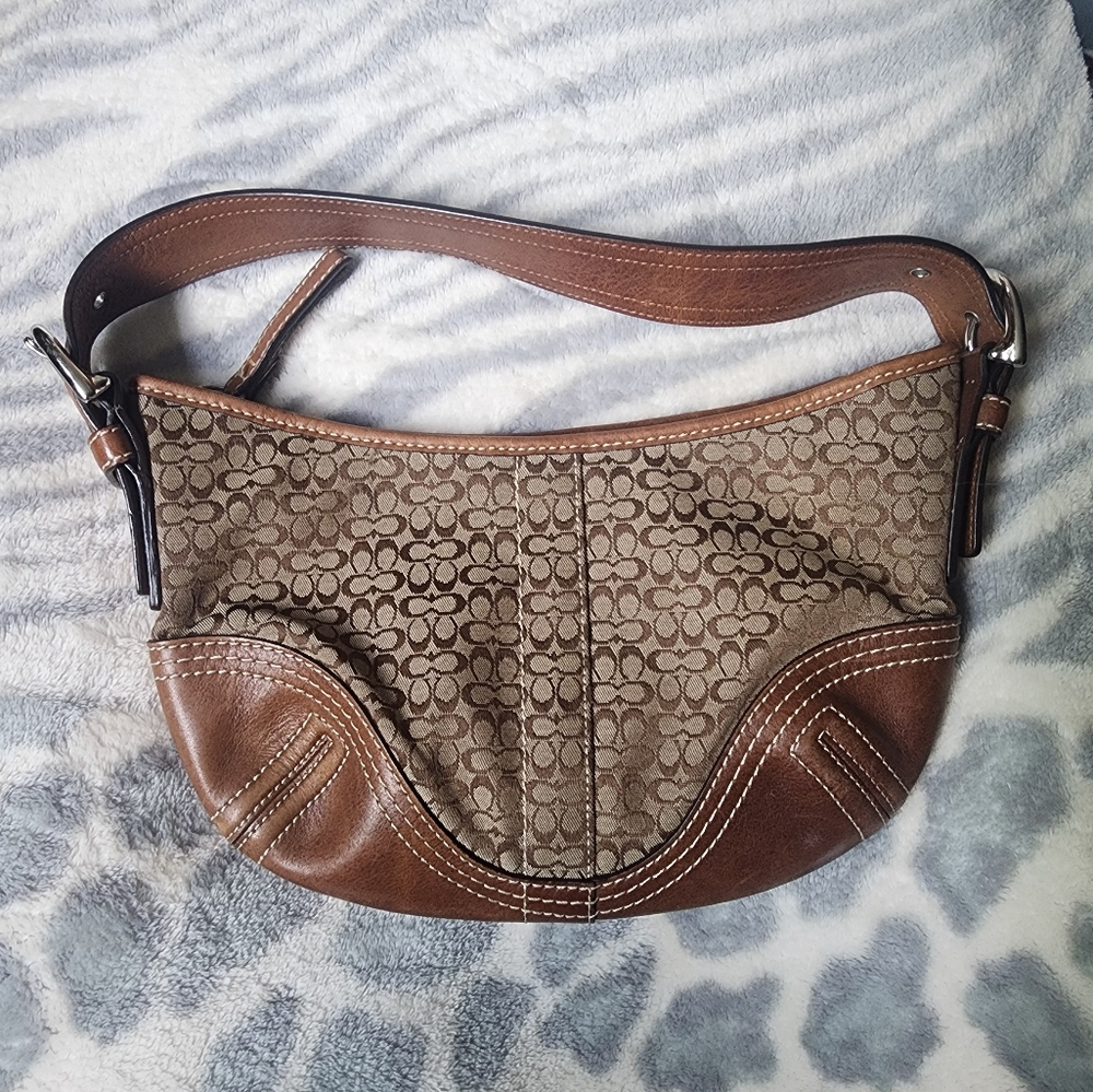 Coach Classic Brown C small purse